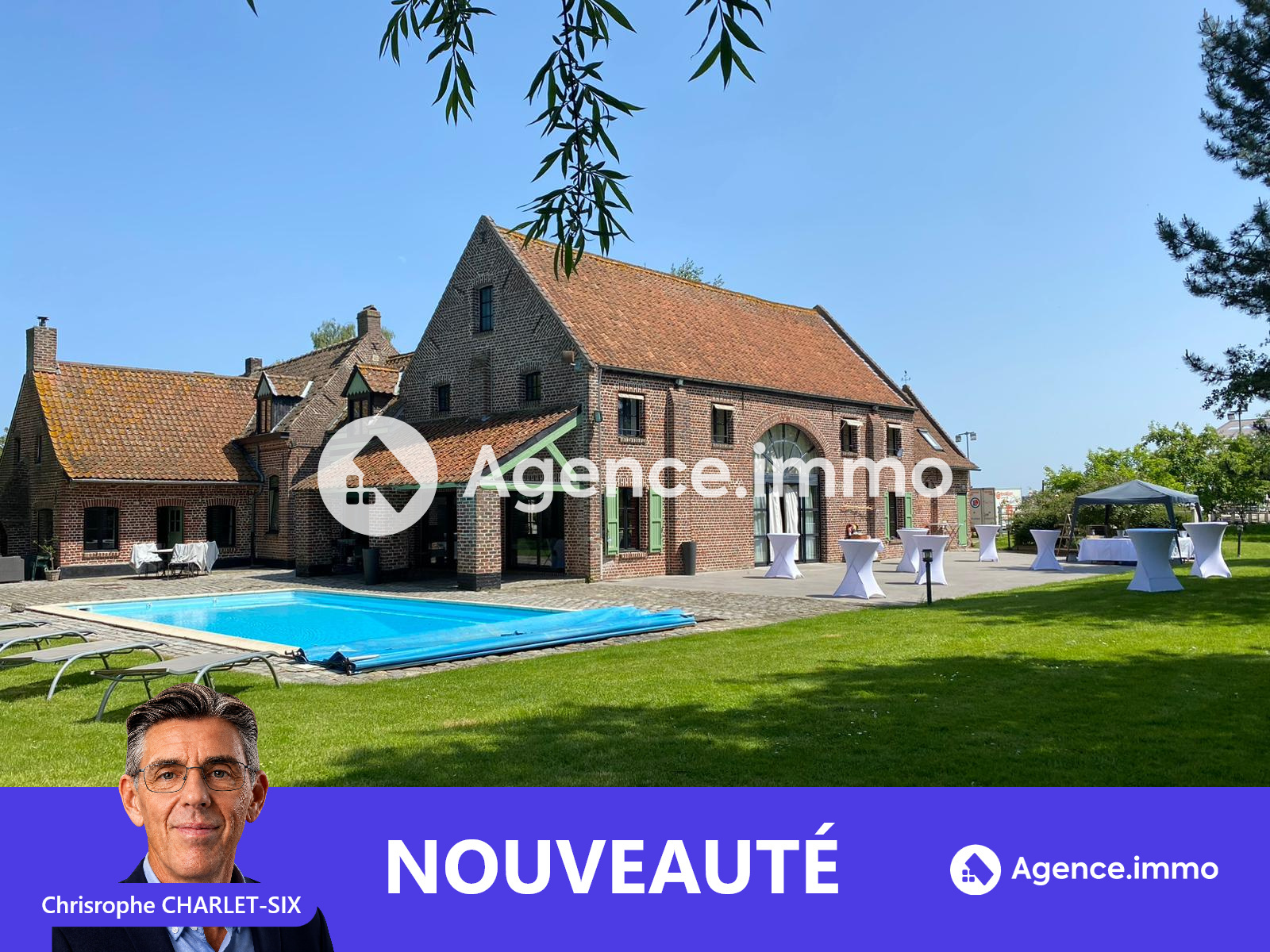 PROPRIÉTÉ DE CARACTÈRE – MÉTROPOLE LILLOISE à Wambrechies 59118