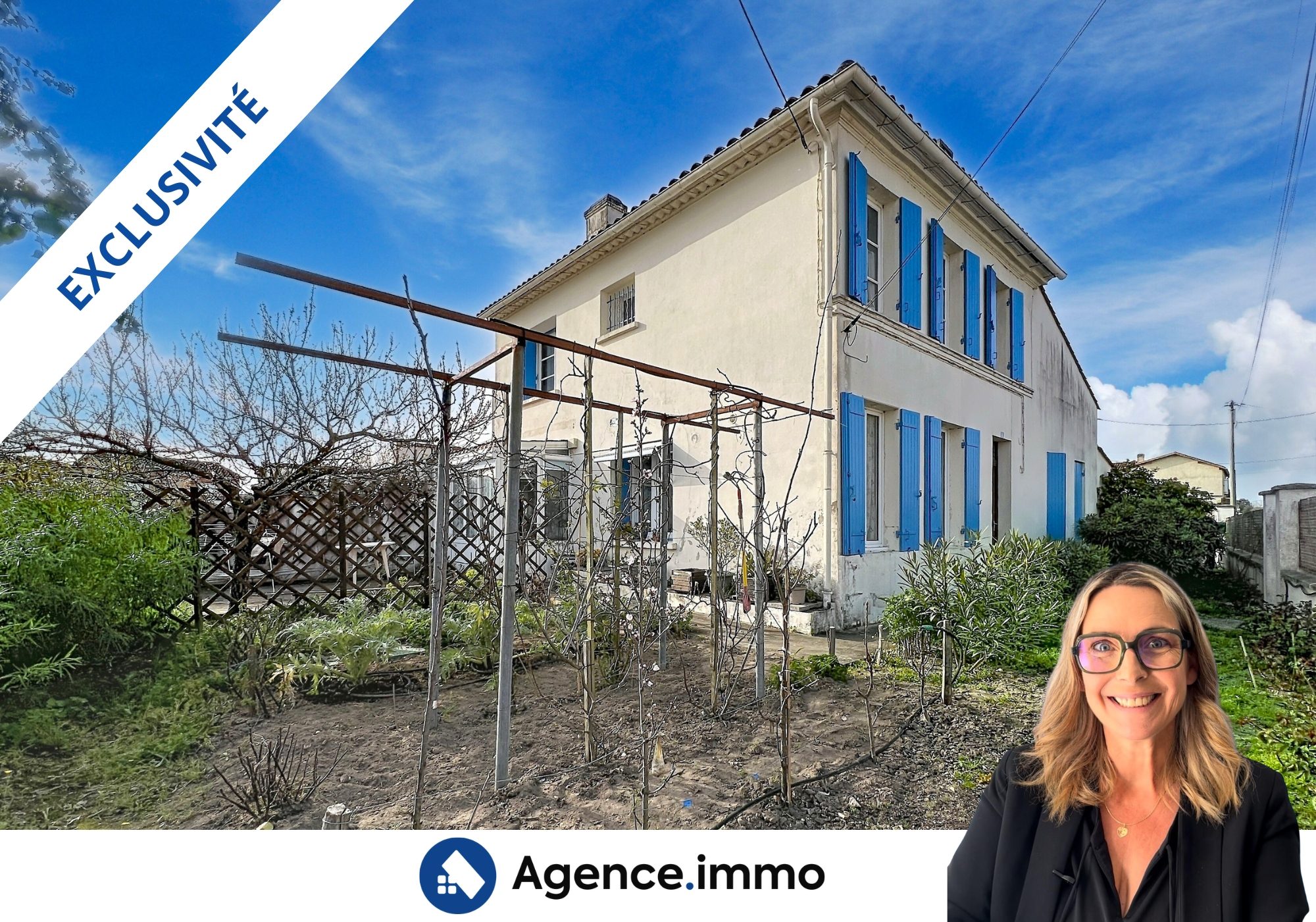 Viager occupé sur deux têtes — Saint-Ciers-sur-Gironde (33820)