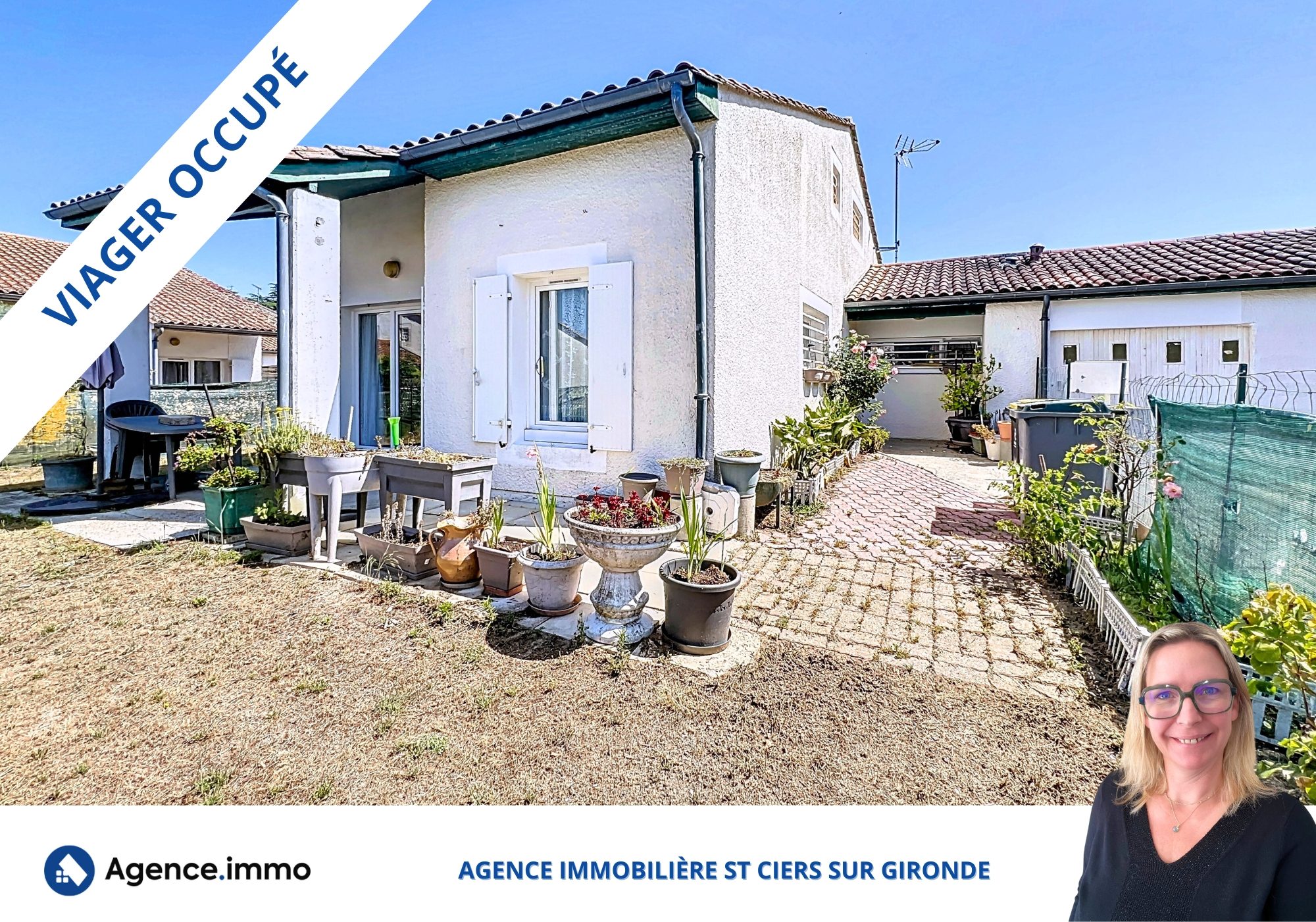 Viager occupé / homme de 82 ans — Saint-Ciers-sur-Gironde (33820)