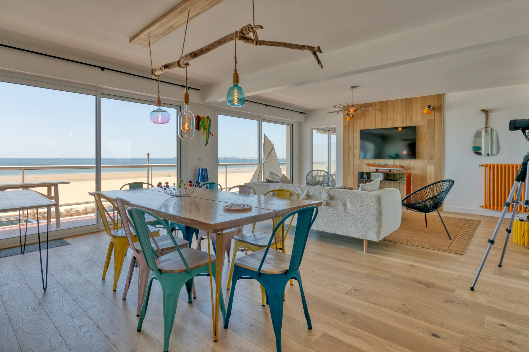 Luxe et lumière sur la plage de La Baule — Pornichet