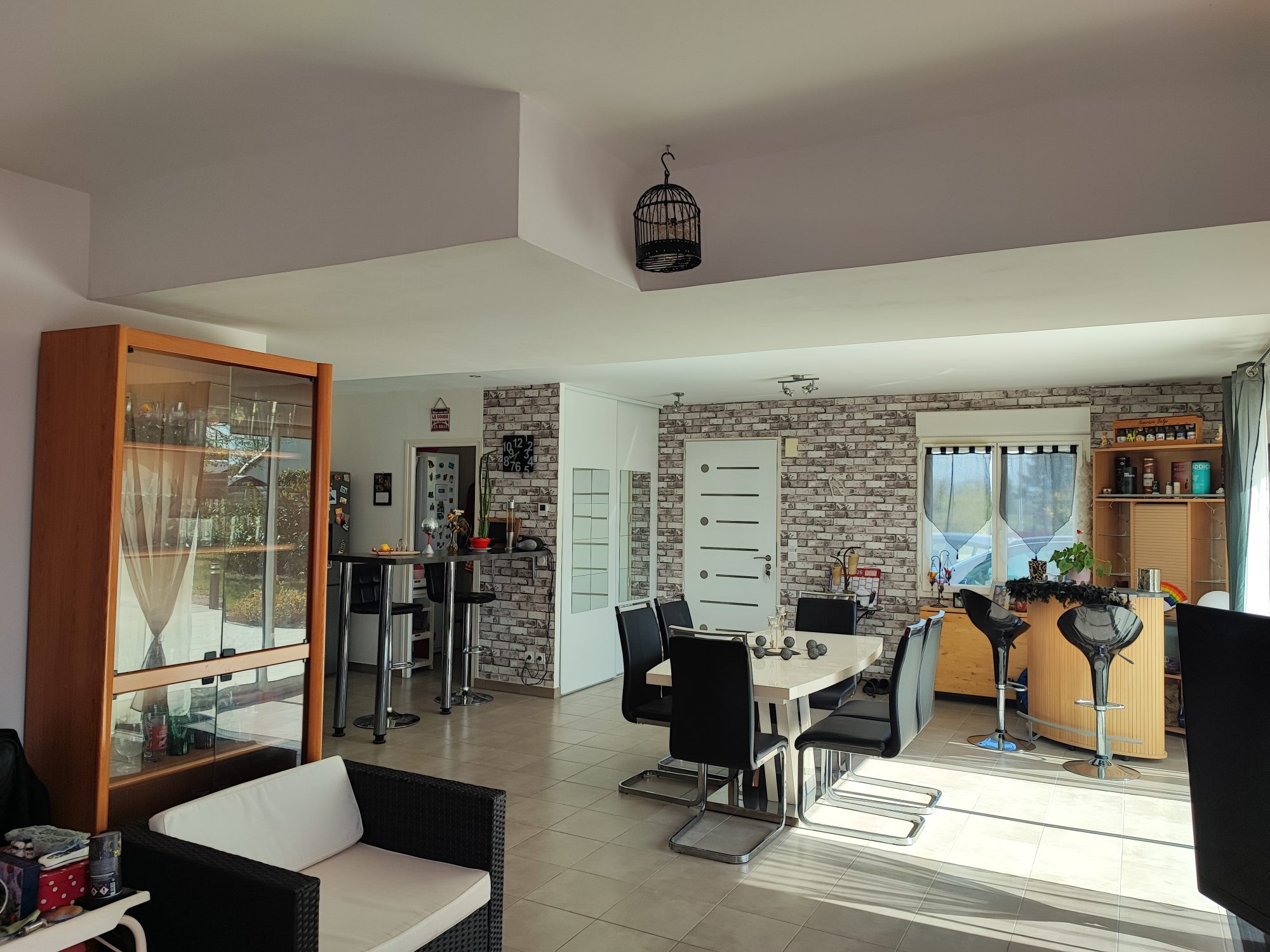 Rare ! Maison contemporaine plain-pied+piscine-vue campagne-Joué Sud — photo 5